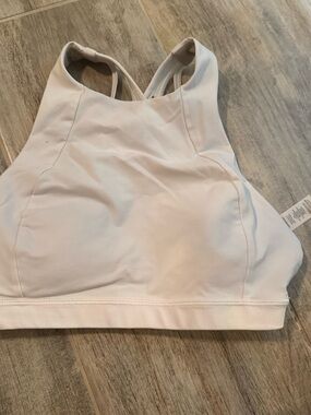 Lululemon Women’s High-Neck White Sports Bra